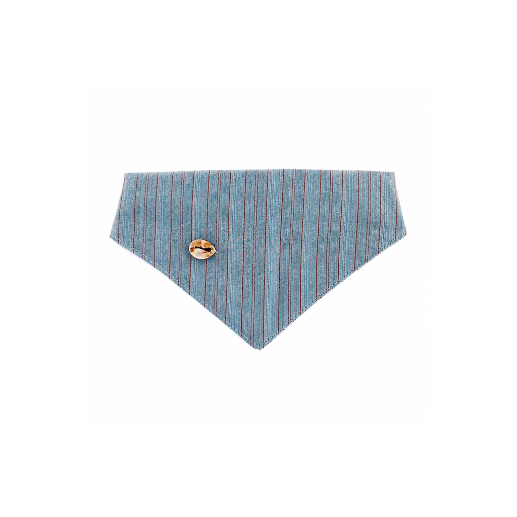 Pet Bandana & Matching Scrunchie Set: Coast Holiday Collection