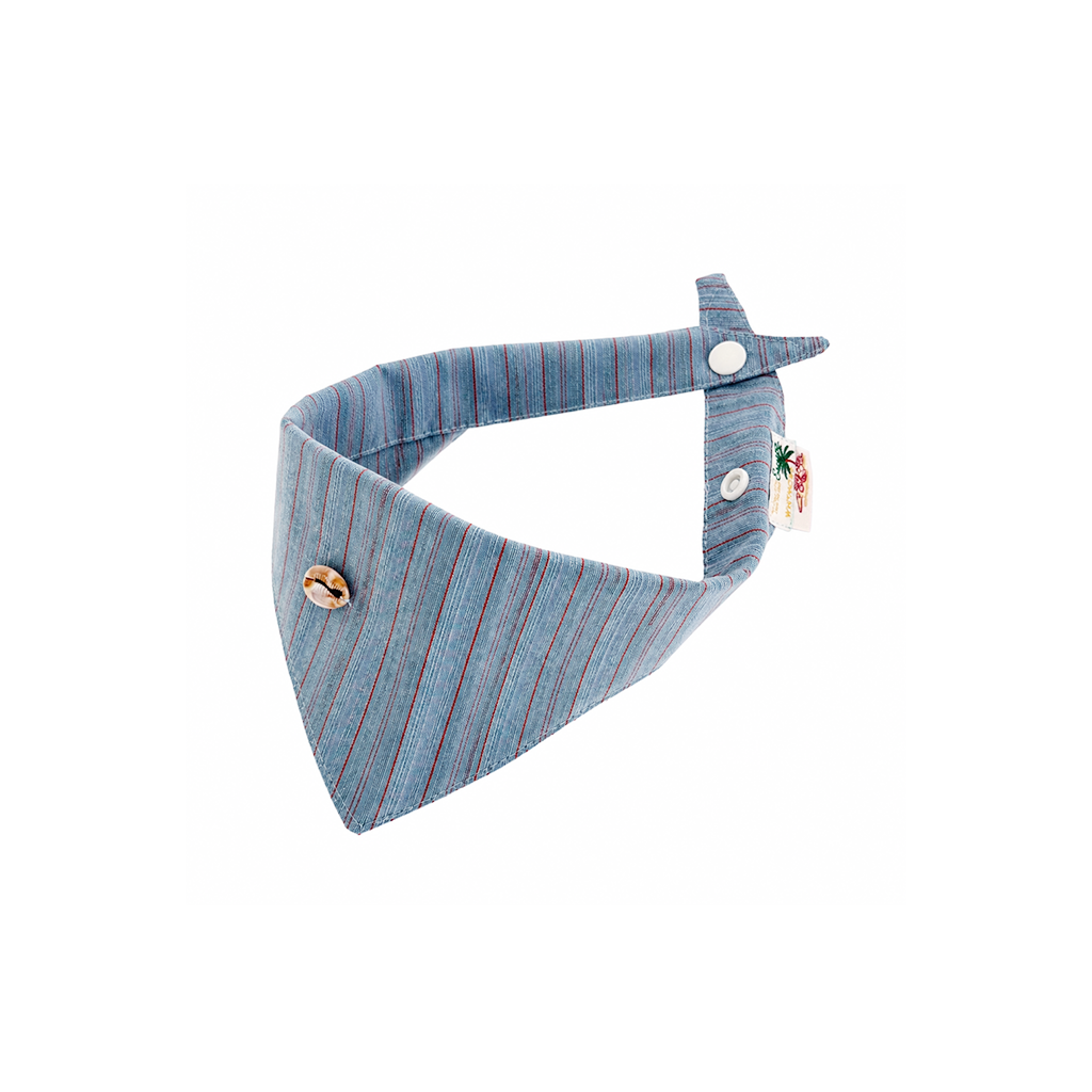 Pet Bandana & Matching Scrunchie Set: Coast Holiday Collection