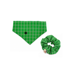 Pet Bandana & Matching Scrunchie Set: Coast Holiday Collection