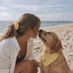 Pet Bandana & Matching Scrunchie Set: Coast Holiday Collection（副本）（副本）