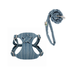 The Wayfarer Denim Dog Harness